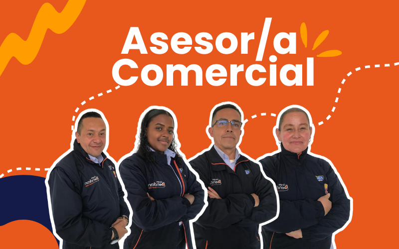 Portada oferta laboral asesores comerciales Portada oferta laboral asesores comerciales